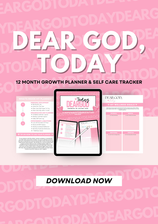 12 MONTH GROWTH & SELF CARE PLANNER
